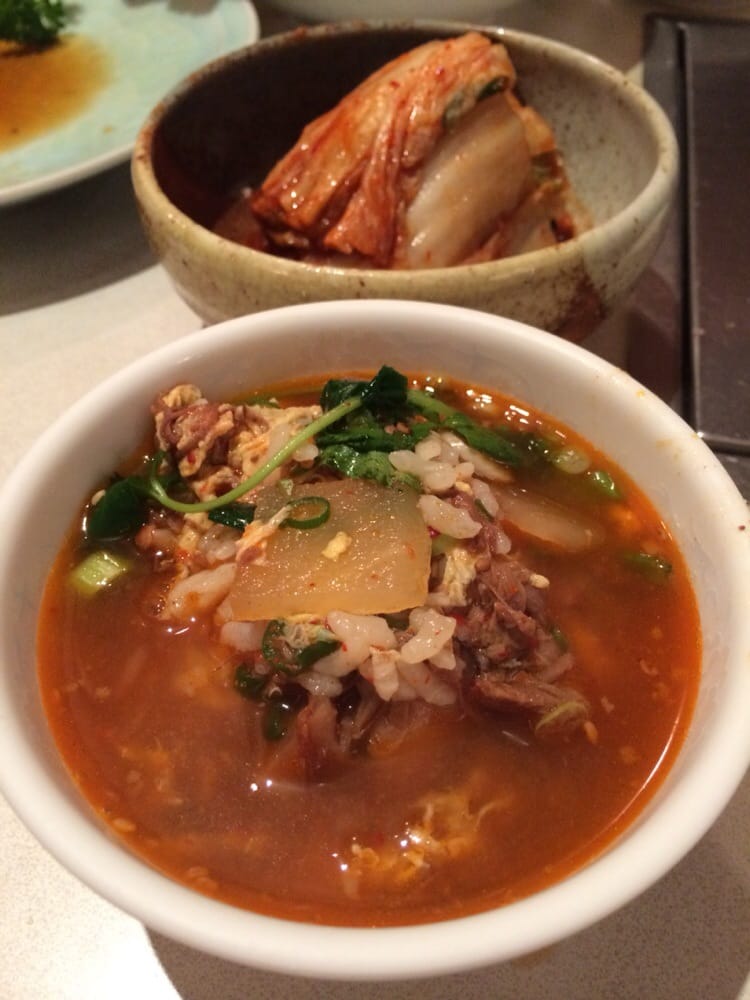 Grilled vegetable mix with mushrooms and greens